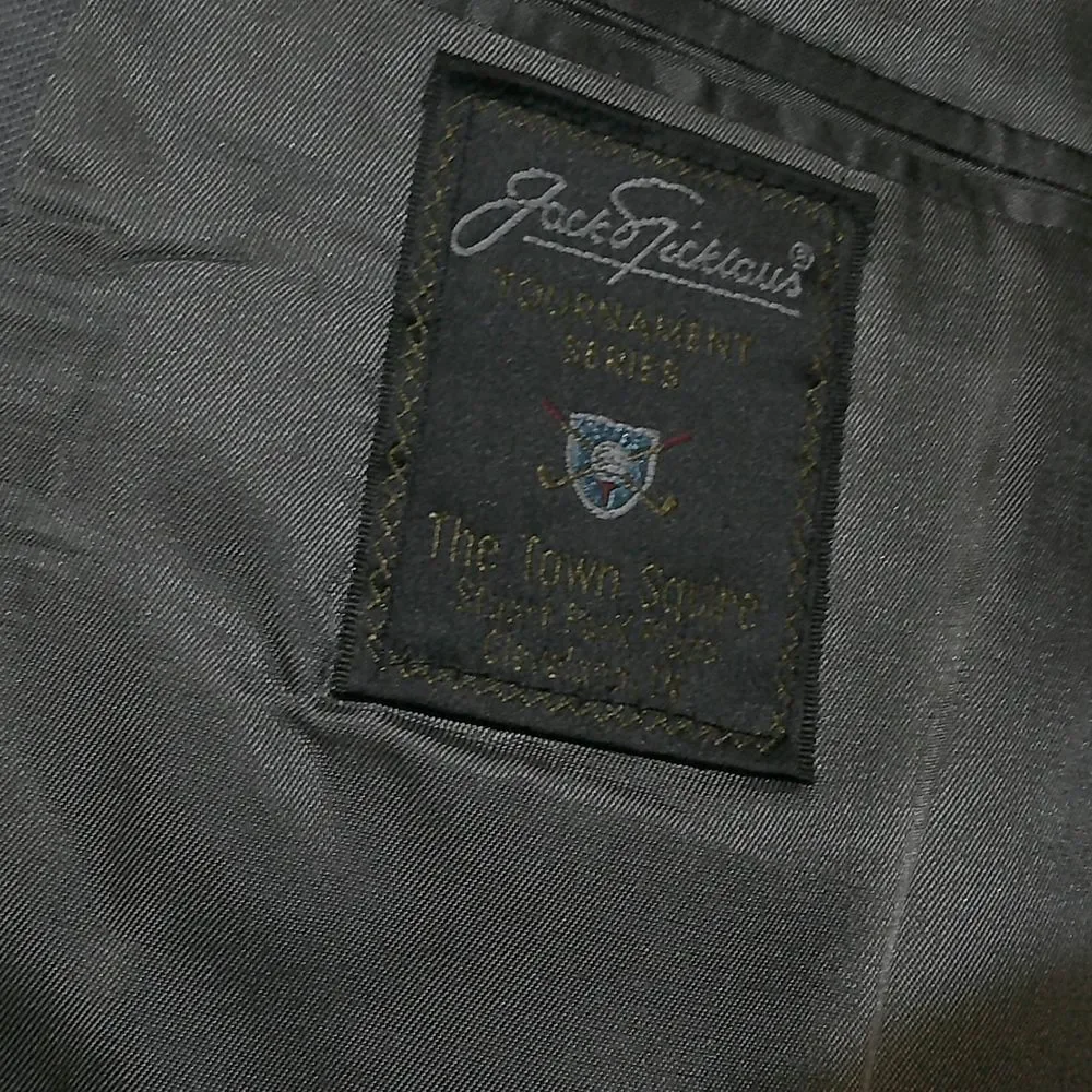 Jack Nicklaus Tournament Series‎ Gray Blazer Sport Coat Classic Fit 46L